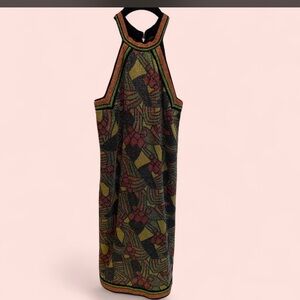 Santagostino Geometric Vintage Dress